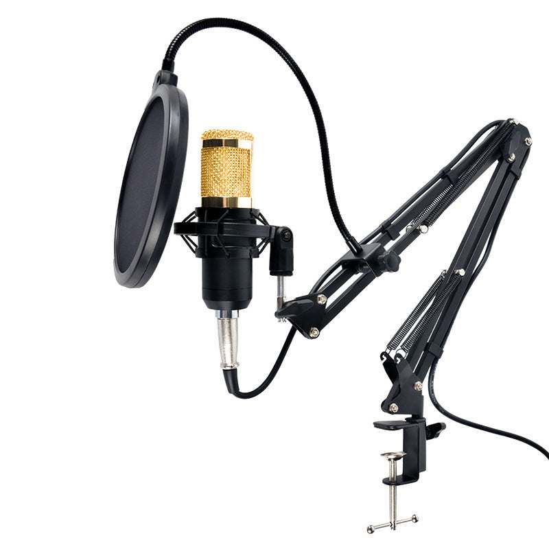 šļø BM800 Studio Condenser Microphone Kit with USB Sound Card for Streaming & Podcasting