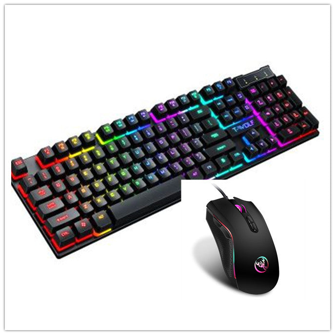 π Backlit Floating Key Gaming Keyboard β USB Wired for PC & Console
