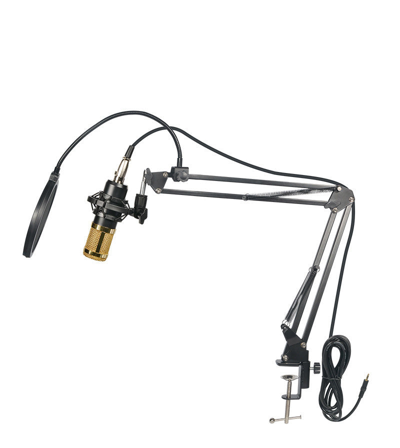 šļø BM800 Studio Condenser Microphone Kit with USB Sound Card for Streaming & Podcasting