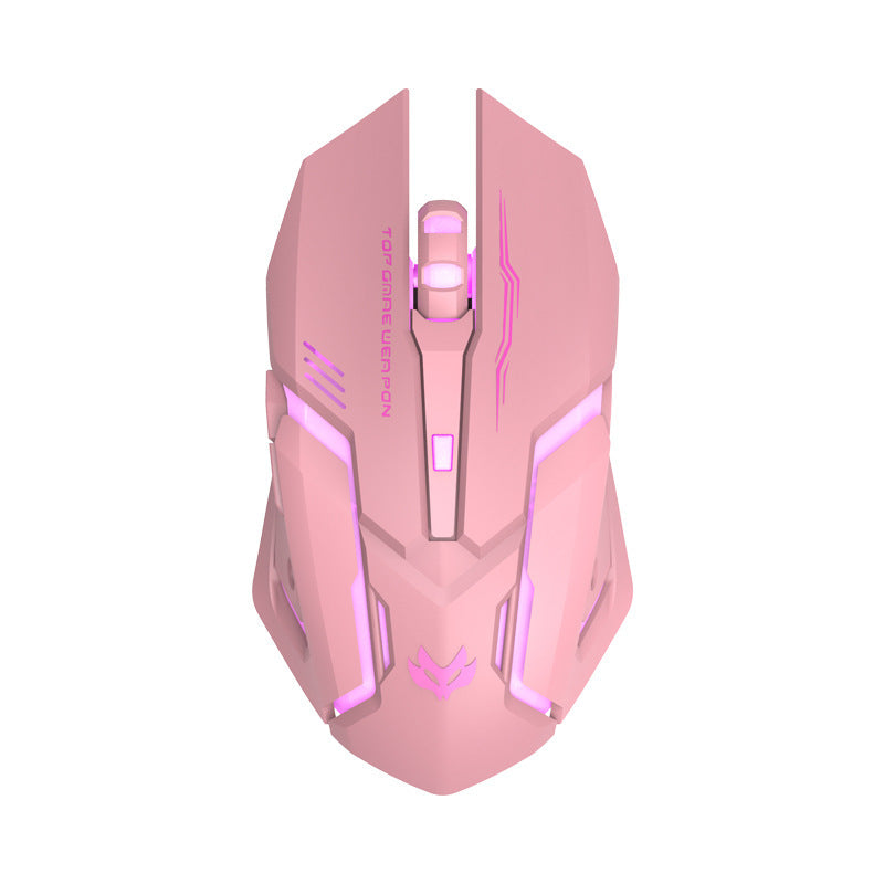 🖱️ Wireless Rechargeable Silent Gaming Mouse with Ergonomic Design