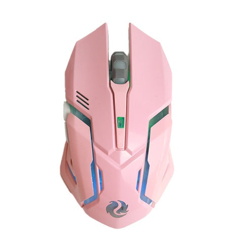 🖱️ Wireless Rechargeable Silent Gaming Mouse with Ergonomic Design